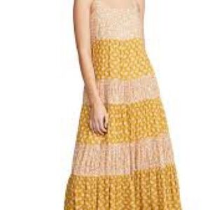 Madewell Print-Mix Tiered  Tank Dress in Jaipur Floral XS Senior Pictures Boho